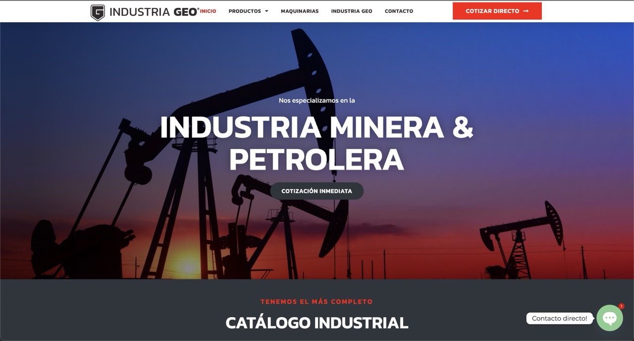 INDUSTRIA GEO - catálogo industrial de insumos | Estudio Furia Portfolio